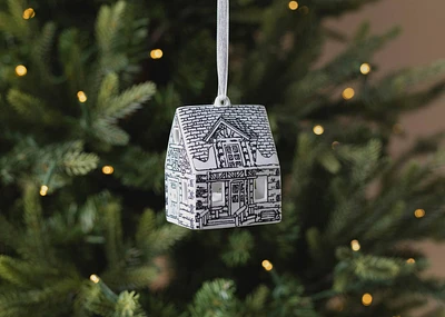 Inkwell Cabin LED Ornament