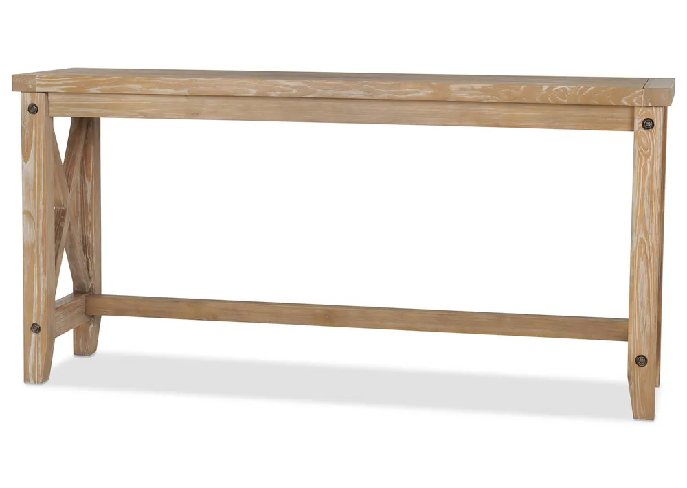 Delargo Counter Console Table -Khal Fawn