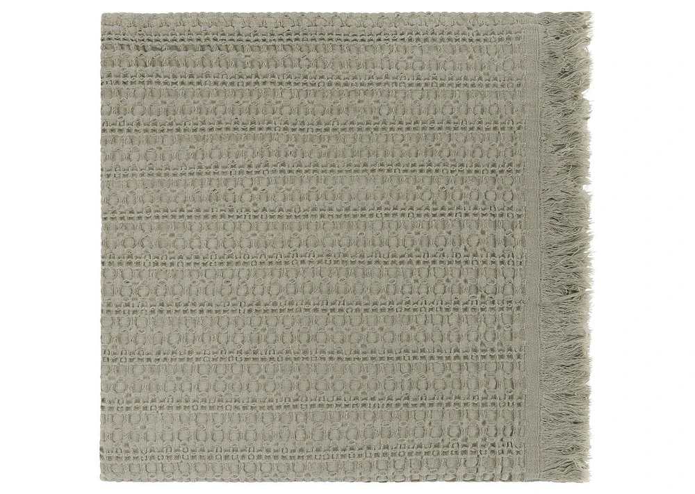 Darwin Waffle Throw Sage