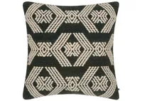 Almonte Pillow 20x20 Charcoal/Ivory