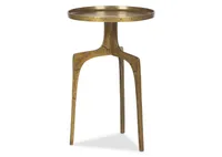 Saylish Accent Table 25" -Brass