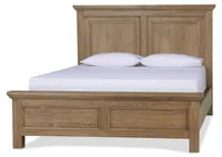 Tremblant Bed -Miles Khaki, QUEEN