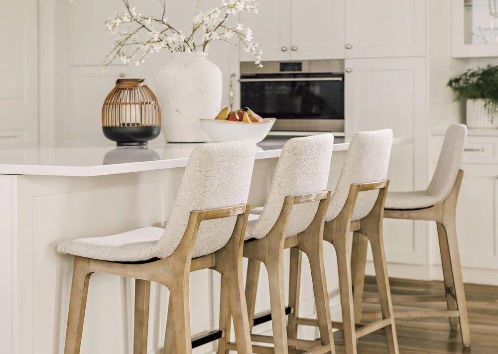 Ortega Counter Stool -Warner Pebble