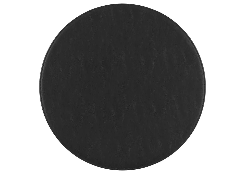 Tenly Round Placemat Black