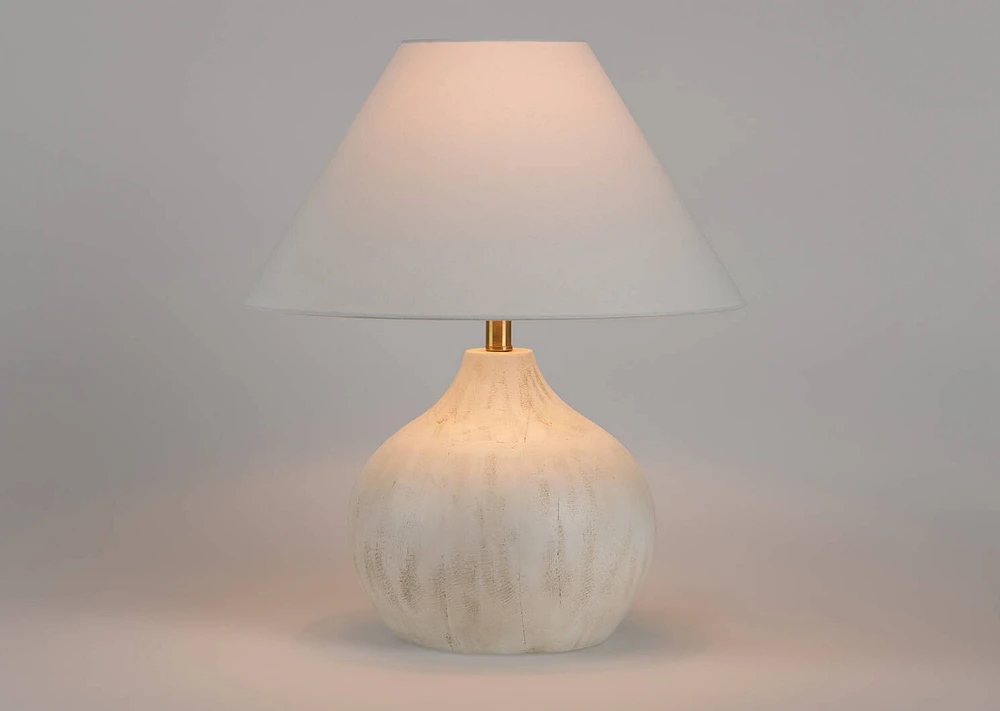 Darla Table Lamp White