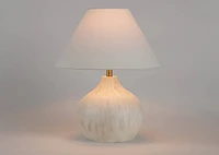 Darla Table Lamp White
