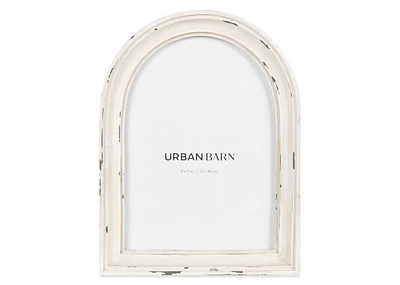 Letta Frame 5x7 Antique White