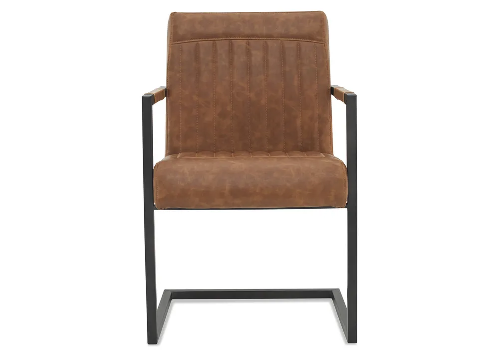 Barkley Arm Dining Chair -Scott Cognac