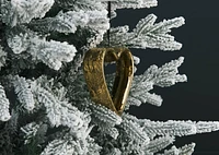 Fond Heart Ornament Gold