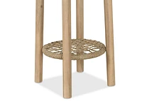 Adera Outdoor Side Table -Natural