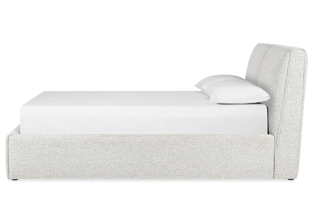 Ewan Storage Bed -Yuri Oyster, QUEEN