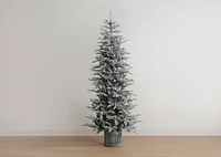 Flurry Tree 7FT Pre-Lit Flocked