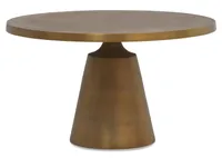 Gershwin Coffee Table 28" -Brass