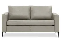 Lucca Custom Leather Loveseat