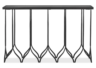 Caspian Console Table -Bestia Ebony