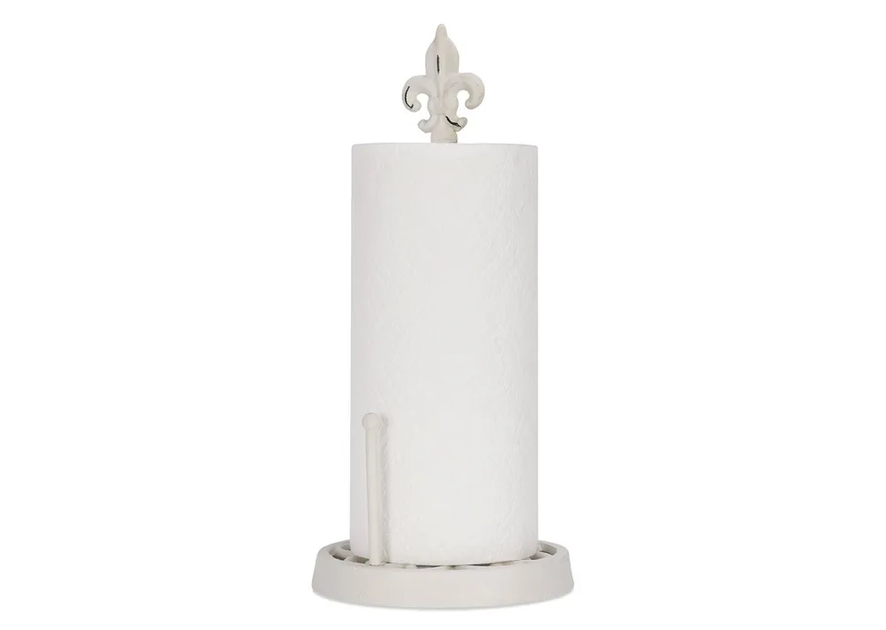 Olivia Paper Towel Holder White