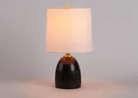 Chance Table Lamp Short Black