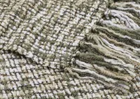 Betina Throw Ivory/Sage