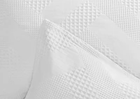Brentley Cotton Duvet Set King White