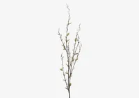 Jessa Pussy Willow Branch White