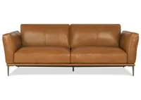 Jensen Leather Sofa -Alec Tan