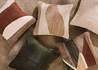 Tova Outdoor Pillow 21x21 Rust/Ivory