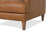 Nicolo Leather Armchair -Dutton Cinnamon