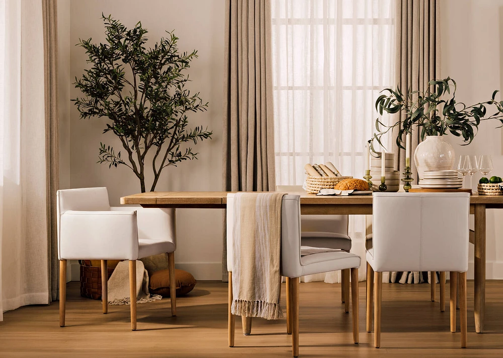 Renard Throw 50x60 Sand/Ivory