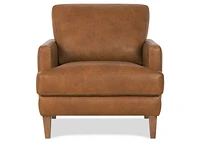 Nicolo Leather Armchair -Dutton Cinnamon