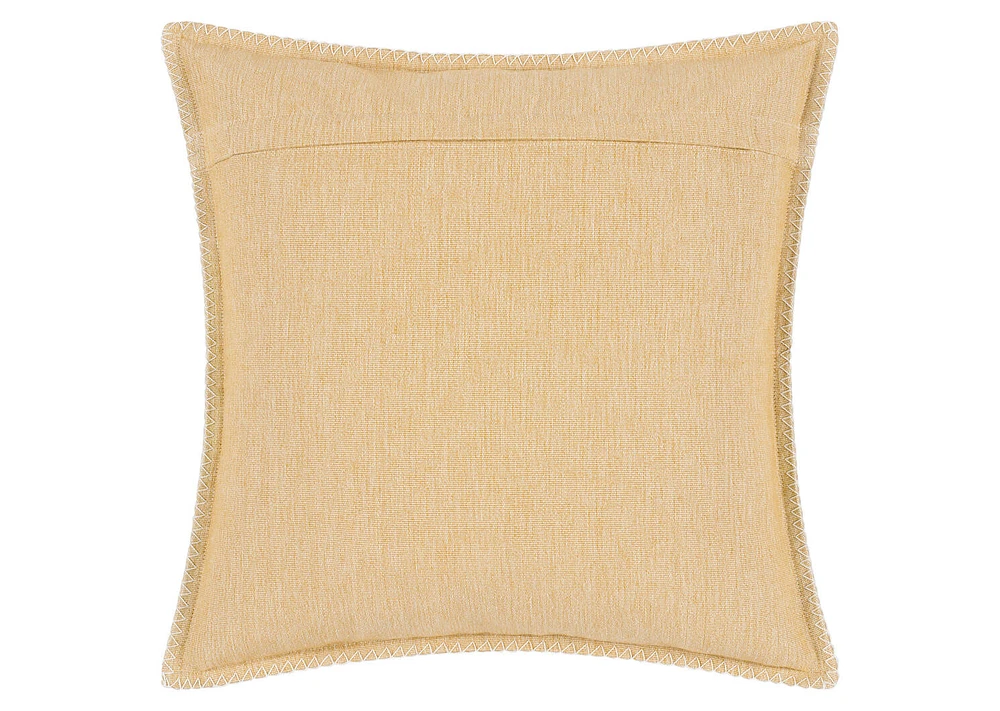 Aria Cotton Pillow 20x20 Amber