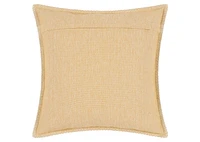 Aria Cotton Pillow 20x20 Amber