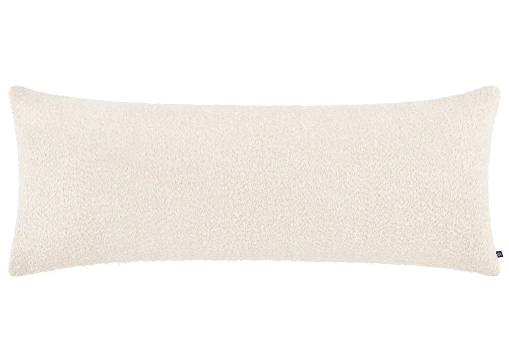 Amelie Boucle Pillow 14x36 Ivory