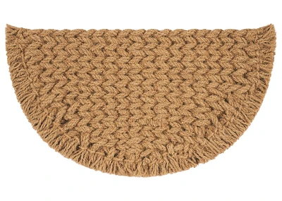 Half Moon Woven Doormat