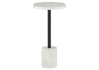 Piero Accent Table - Warra White