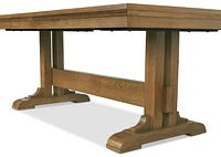 Edmond Ext Dining Table -Fawna Amber