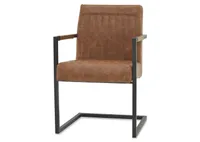 Barkley Arm Dining Chair -Scott Cognac