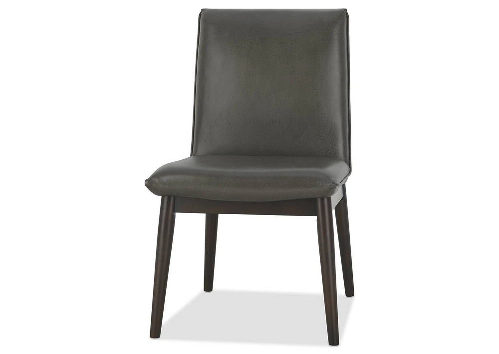 Esmae Leather Dining Chair -Reede Charco