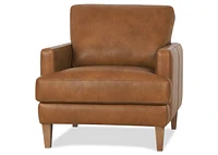 Nicolo Leather Armchair -Dutton Cinnamon