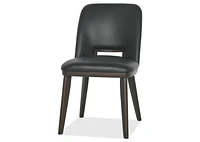 Selene Leather Dining Chair -Olson Slate