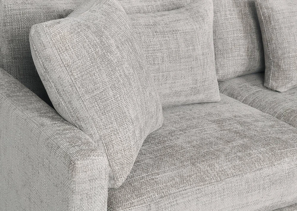 Nixon Sofa Chaise RCF -Husky Grey