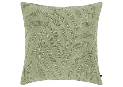 Aleise Cotton Pillow 20x20 Green