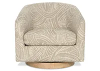 Caleb Swivel Armchair -Anza Wheat