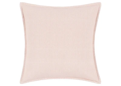 Aria Cotton Pillow 20x20 Pink Dust