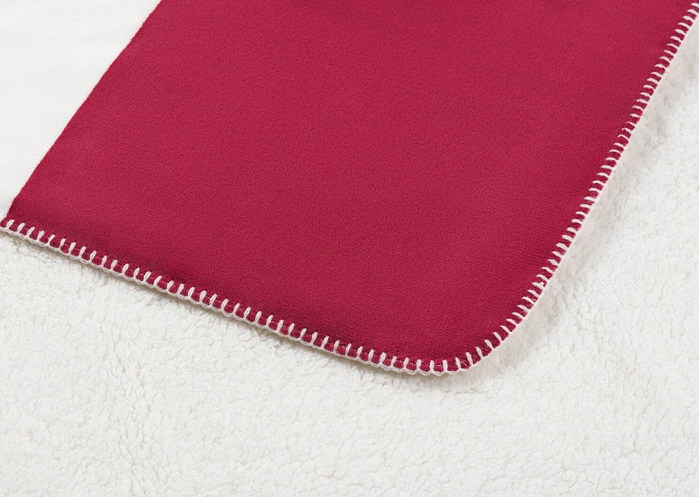 Canada Flag Sherpa Throw