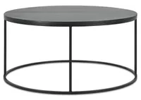 Crosby Round Coffee Table -Mango Black