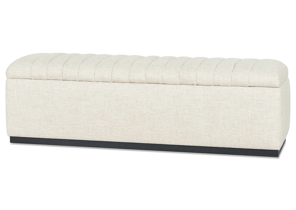 Oliver Storage Bench -Levie Sand