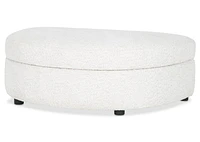 Alma Storage Ottoman -Cali Snow