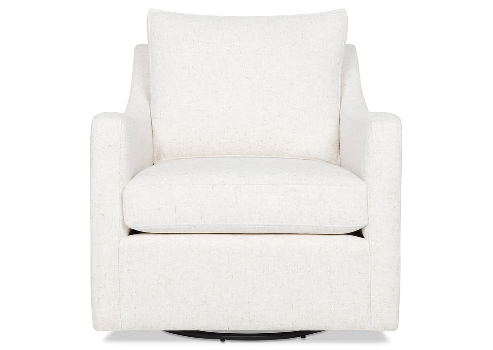 Rorke Swivel Chair -Camila Oyster