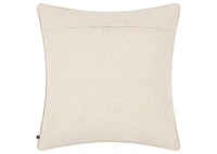 Amaris Cotton Pillow 20x20 Sand/Black