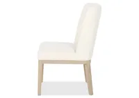 Ryan Dining Chair -Charlotte Ivory/Salt